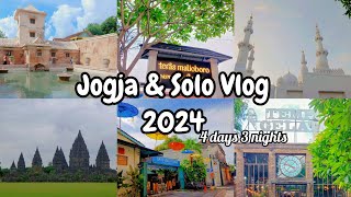 TRIP JOGJA SOLO 4 HARI 3 MALAM  Trip Hemat Yogyakarta Solo  JOGJA SOLO VLOG 2024 [upl. by Hanni]