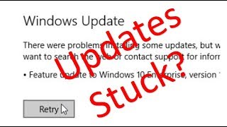 Fix Windows 10 Stuck Updates [upl. by Latsyrhk]