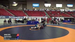 120 Quarters  Michael Smith NavyMarine Corps RTC vs Cohlton Schultz NYAC [upl. by Daffi]