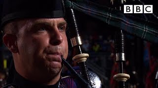 The Massed Pipes and Drums  Edinburgh Military Tattoo  BBC [upl. by Borras]