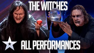 The Witches Every TERRIFYING Performance  Britains Got Talent [upl. by Rosalynd]