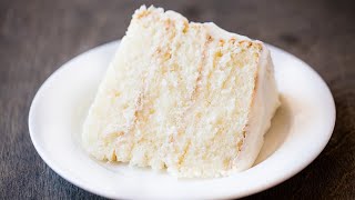 How to Make the Most Amazing White Cake [upl. by Bonar]