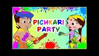 GreenGoldKids  Holi Pichkari Party Special Song [upl. by Elocyn]