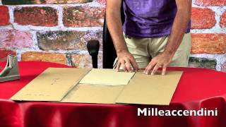 cartone piega magliette How to make a TShirt Folder Machine [upl. by Hi226]