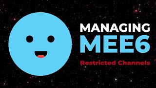 Managing MEE6  Restricted Channels [upl. by Chafee]