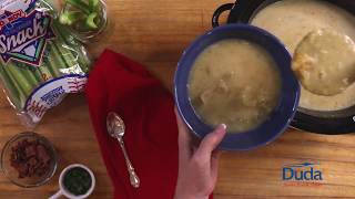 Slow Cooker Celery Soup with Bacon Recipe [upl. by Danczyk]