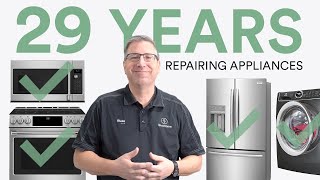 Best Appliances Recommended by a Repair Technician of 29 Years [upl. by Aoh]