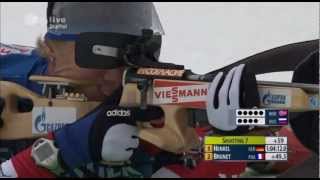 11122010 Biathlon Hochfilzen StaffelRelay Winner DeutschlandGermanyfull [upl. by Aicac686]