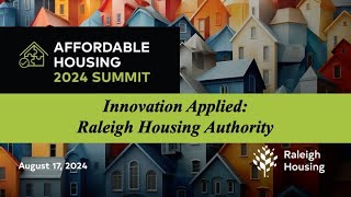 Innovation Applied Raleigh Housing Authority [upl. by Carnes]