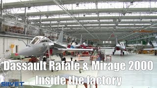 Dassault Rafale And Mirage 2000 Assembly  Rare Look Inside Factory [upl. by Ainuj107]