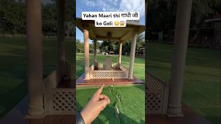 Gandhi ji ko गोली यहाँ मारी थी 😳 shortvideo shorts shortsfeed [upl. by Swor]