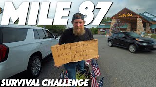 300 Mile Ebike Survival Challenge Day 2 of 5 No Food No Water No Shelter No Money [upl. by Ledniahs]