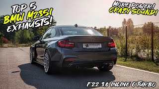 Top 5 BMW M235i Exhausts 2023 [upl. by Enaled284]