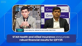 Star Health Insurance  Q1FY25 Highlights  NDTV Profit [upl. by Atazroglam]