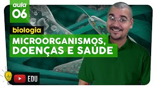 VÍRUS BACTÉRIAS e PROTOZOÁRIOS  Doenças Vacina e Soro  Biologia  aula 6  Extensivo Enem 2019 [upl. by Moulton826]