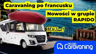 Caravaning po francusku ale na Mercedesie Nowości w grupie Rapido z Caravan Salon w Duesseldorfie [upl. by Ebony]