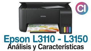 Impresora Multifuncional Epson L3110  L3150 Análisis y Características [upl. by Eidoj932]