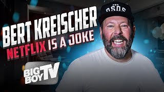 Bert Kreischer Laugh With Us Talks Netflix Roast Gold Speedos Comedy Beefs Testosterone Shots [upl. by Asselim]