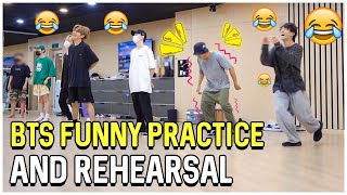 BTS Funny Practice and Rehearsal [upl. by Joey]