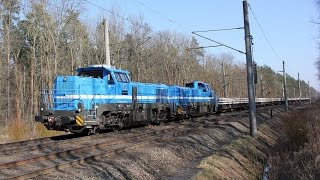 viermal Diesel bei Harbke zwischen Braunschweig u Magdeburg 17 03 2016 [upl. by Eldnar]