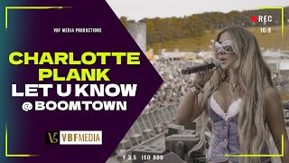 Danny Byrd ft Charlotte Plank  Let U Know LIVE  Boomtown Origin Stage 2023  DNB Festival Set 24 [upl. by Wolfgang]