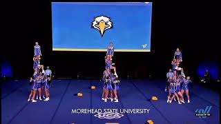 Morehead State University Cheer AllGirl champions [upl. by Oidualc]