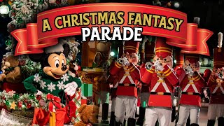 A Christmas Fantasy Parade at Disneyland 2023 [upl. by Oirretno695]