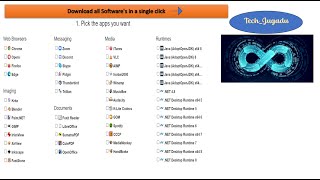 Download All the required Software in One Click  Ninite open source tool [upl. by Enelyahs]