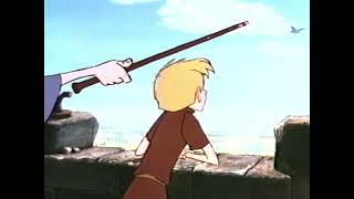 The Sword In The Stone 1963  Archimedes Teaches Wart How to Fly  Hawk Scene [upl. by Alasdair755]