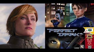 Perfect Dark Reboot Reveals NEW LOOK Joanna Dark w Man Face  Perfect Dark Couldve Been Female 007 [upl. by Cresa677]