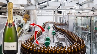 देखिये शेंपेन कैसे बनती है  How Champagne is Made in Factory [upl. by Aisirtap]