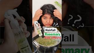 Side effects of rosemary water🌿 haircare hairfall [upl. by Ayekal8]