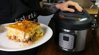 МУСАКА ПРИГОТВЕНА В INSTANT POT DUO CRISP [upl. by Novaj630]