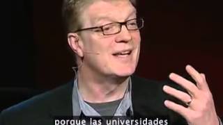 Sir Ken Robinson Do Schools kill Creativity Spanish Subtitles Subtitulos Español [upl. by Aindrea]