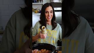 Slow Cooker Parmesan Garlic Chicken [upl. by Josselyn]