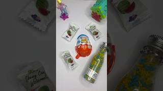 Chewy Candy 🍬 Kinder Joy Gems Popsicle shotrs youtubeshort shortsvideoviral [upl. by Damien]