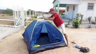 Como montar uma barraca de camping [upl. by Loraine826]