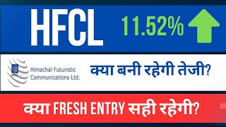 HFCL share latest news today hindi  HFCL share Target 170  HFCL share capital investment [upl. by Oeht]