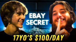 17YearOld Reveals the Secret to Making 100Day Dropshipping on eBay [upl. by Reinal633]