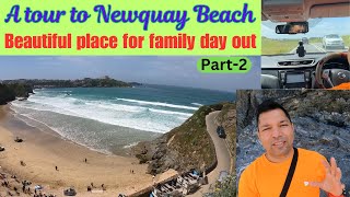 Newquay Beaches  Sunny Day Surfing  Scenic Views Cornwall Family Day Out  Travel Vlog [upl. by Mozart]