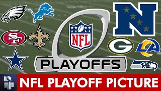 NFL Playoff Picture NFC Clinching Scenarios Wild Card Race And Standings Entering Week 16 Of 2023 [upl. by Ulland786]