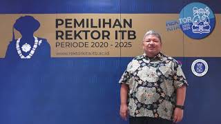 Nomine Rektor ITB 20202025  Emir Mauludi Husni PhD [upl. by Spracklen]