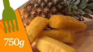 Comment choisir et éplucher un ananas   750g [upl. by Izaak613]