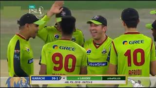 Mustafizur Rahman best balling in PSL 2018  The Fizz cutter vs Karachi Batsman in PSL [upl. by Gianina]