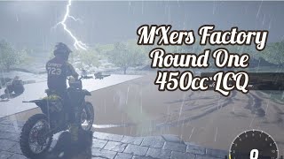 Mxers Factory Supercross Round One 450cc LCQ [upl. by Rihaz]