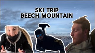 VLOG 6 BEECH MOUNTAIN NC SKI TRIP 2024 🏔️⛷️ [upl. by Yessydo]