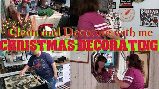 Clean and Decorate with meChristmas Decorating Pt1 [upl. by Mirak]