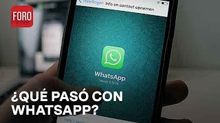 Se reportó la caída de WhatsApp hoy 3 abril 2024  Paralelo 23 [upl. by Ardnama]