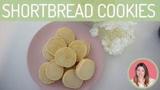 Perfect Shortbread Cookies Recipe [upl. by Natlus]