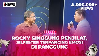 Keras Rocky Singgung Penjilat Silfester Emosi hingga Keluar Kata Kasar  Rakyat Bersuara 0309 [upl. by Alysa]